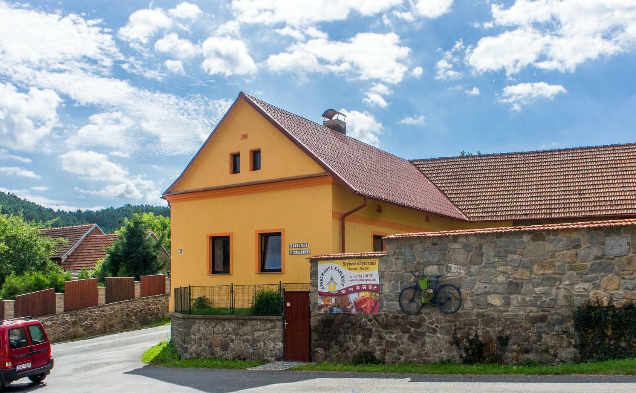 Apartmany U Kaplicky Kamyk nad Vltavou Buitenkant foto
